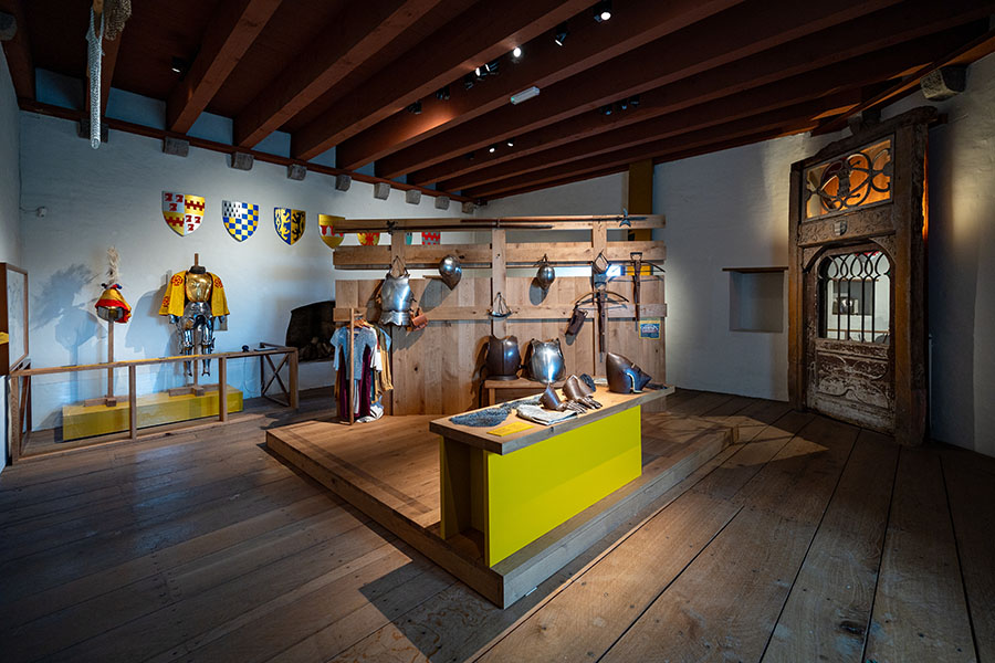 Overzicht wapenkamer